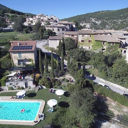 Agriturismo Roccagelli Vallo di Nera Eksteriør bilde
