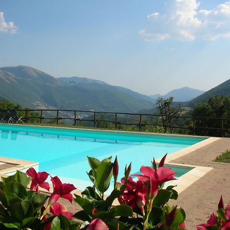 Agriturismo Roccagelli Vallo di Nera Eksteriør bilde