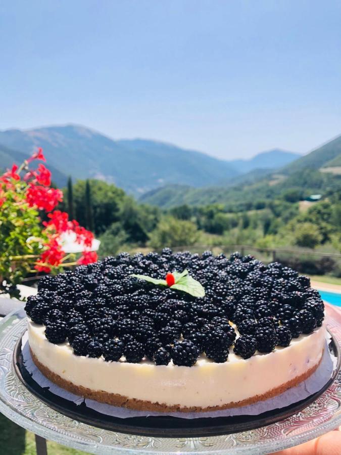 Agriturismo Roccagelli Vallo di Nera Eksteriør bilde