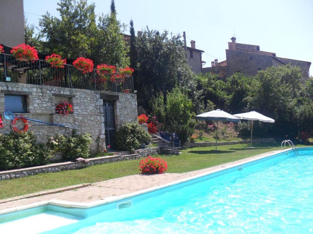 Agriturismo Roccagelli Vallo di Nera Eksteriør bilde